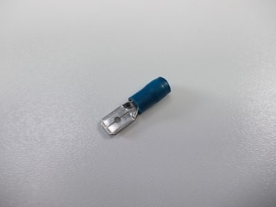 Vlakstekker blauw (per 10st.)