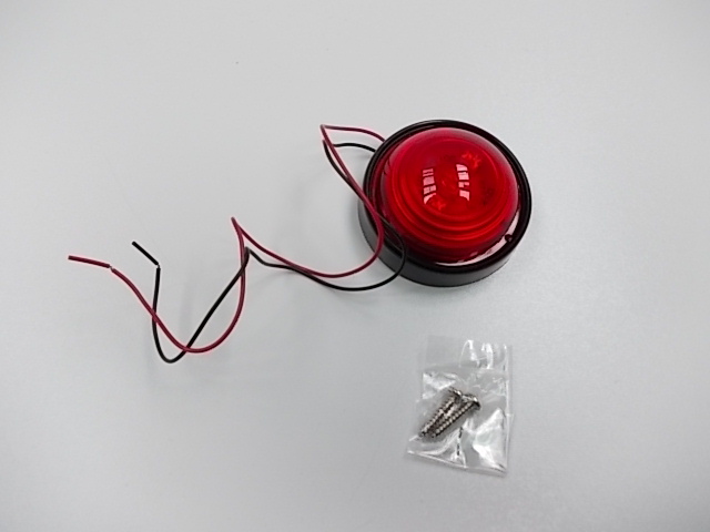 Grondwet gesloten Wanten Led Lamp Rond Rood - Edutech Parts