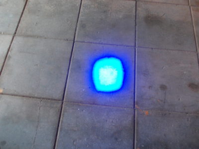 Blue-spot achteruitrijlamp Heftruck - Afbeelding 3