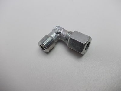 Haakse Inschroefkoppeling M10x1 naar 6 mm Leidingaansluiting