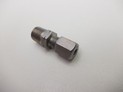 Rechte Inschroefkoppeling 1/8 Conisch naar 4mm Leiding