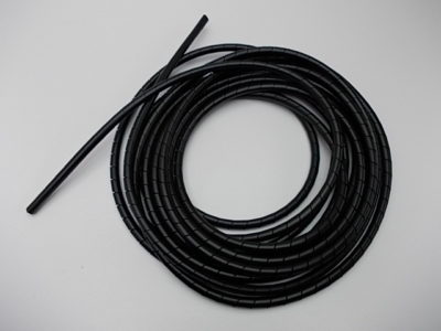 Beschermspiraal Zwart Kunststof d=10mm