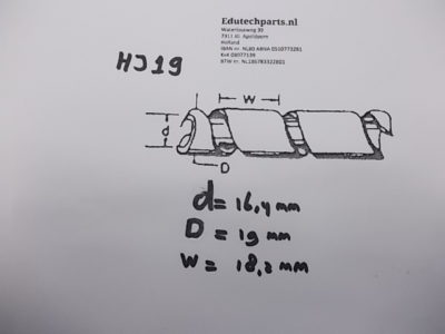Beschermspiraal Zwart Kunststof d=15mm - Afbeelding 3