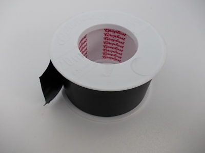 Isolatie Plakband PVC 50mm Zwart